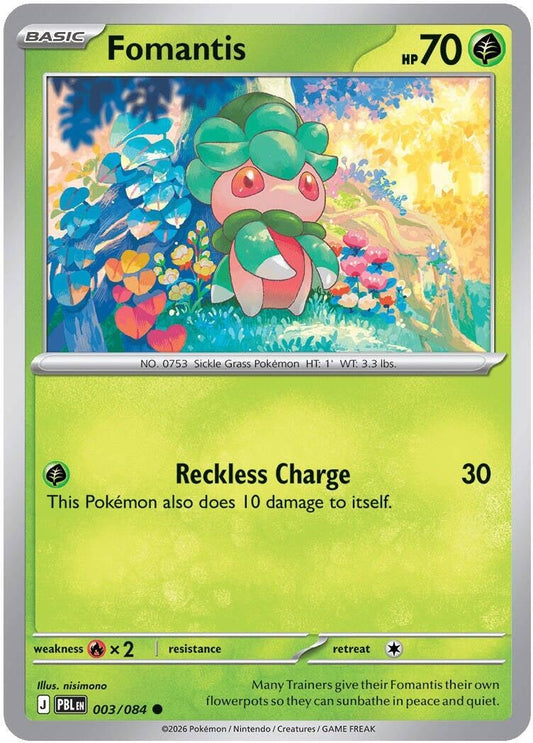 Image for Fomantis (003/084) - Pokemon