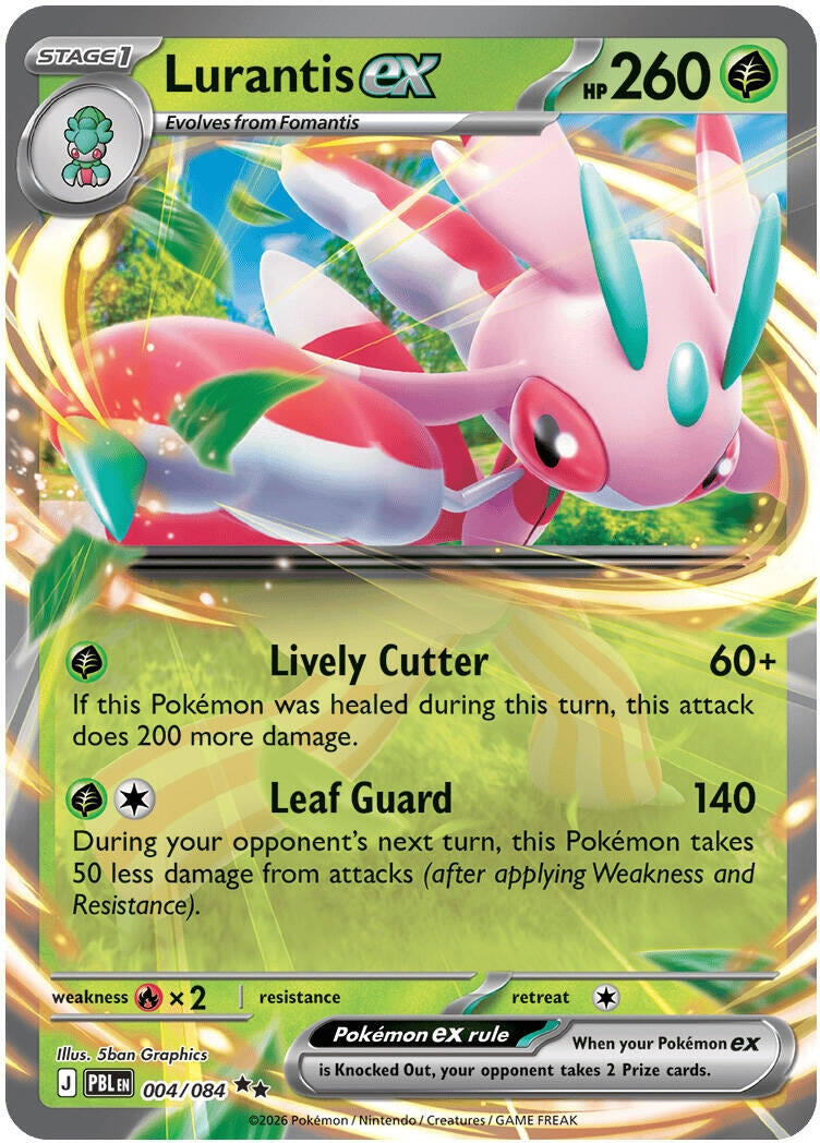 Image for Lurantis ex (004/084) - Pokemon