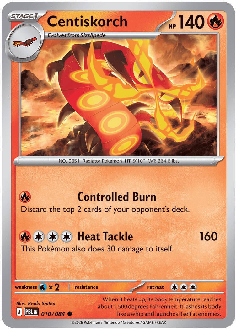 Image for Centiskorch (010/084) - Pokemon