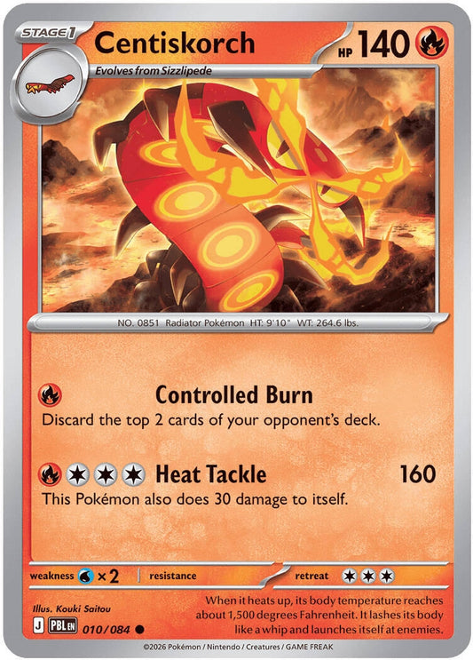 Image for Centiskorch (010/084) - Pokemon