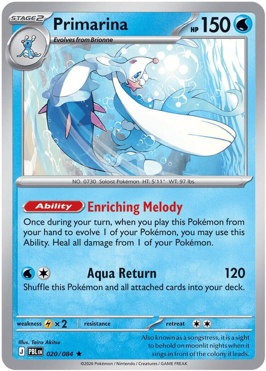 Image for Primarina (020/084) - Pokemon