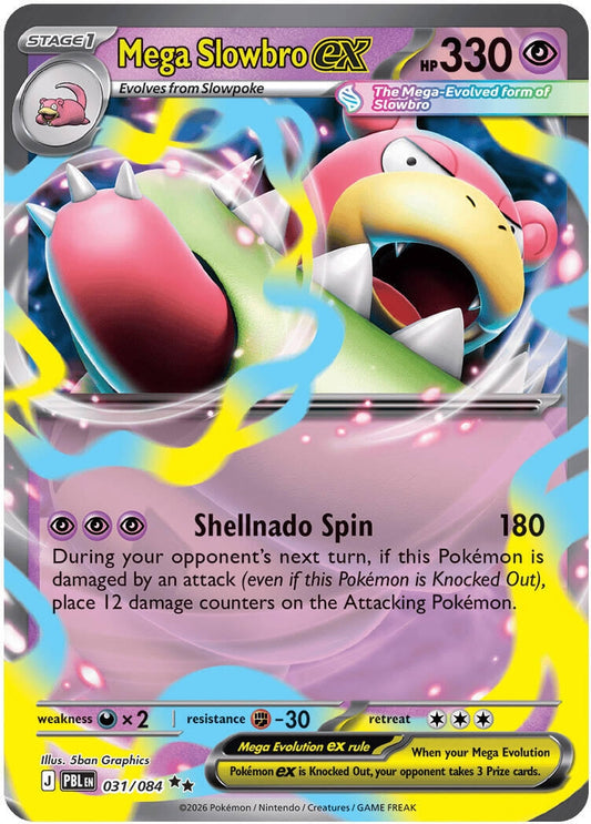 Image for Mega Slowbro ex (031/084) - Pokemon