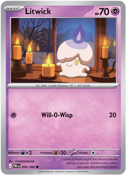 Image for Litwick (036/084) - Pokemon