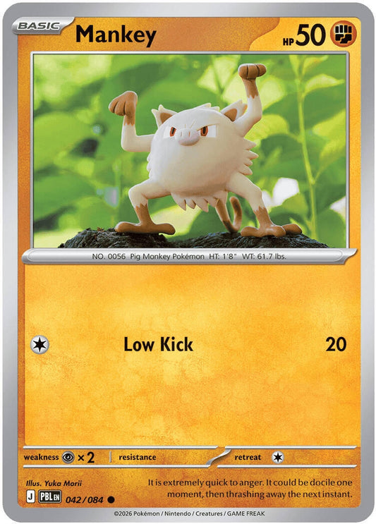 Image for Mankey (042/084) - Pokemon
