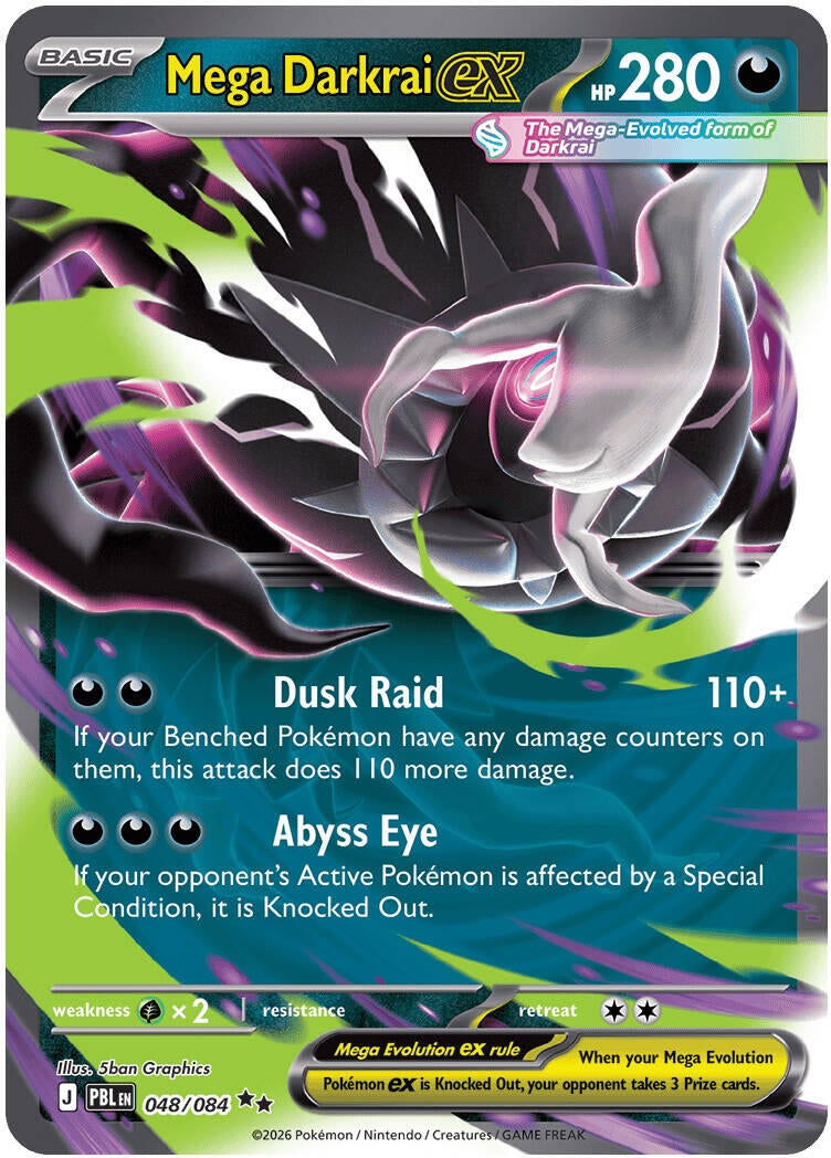 Image for Mega Darkrai ex (048/084) - Pokemon
