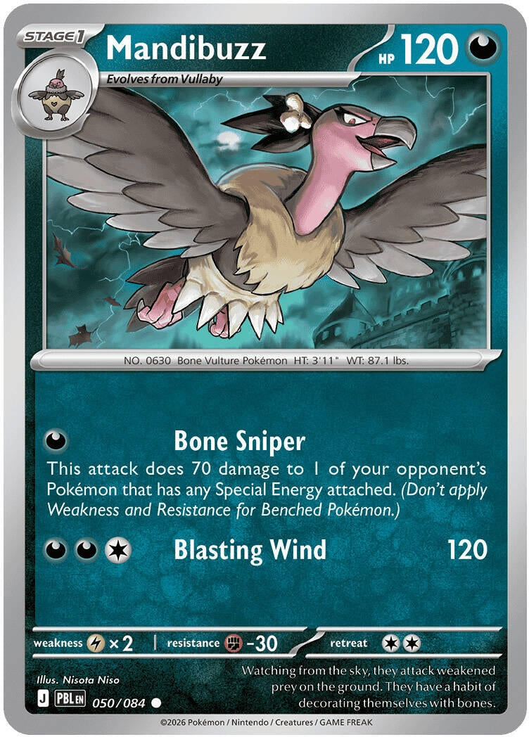 Image for Mandibuzz (050/084) - Pokemon