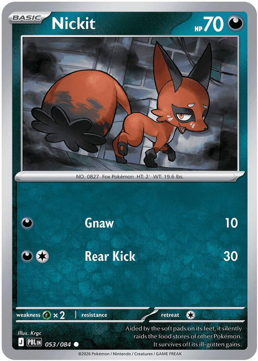 Image for Nickit (053/084) - Pokemon