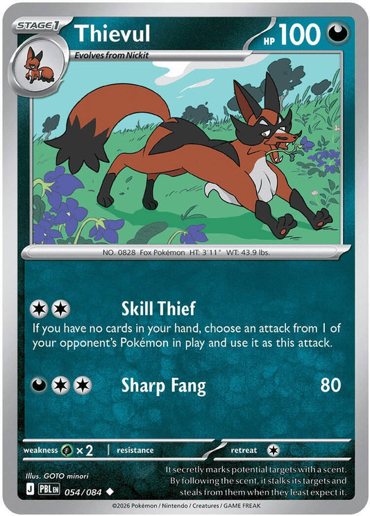 Image for Thievul (054/084) - Pokemon