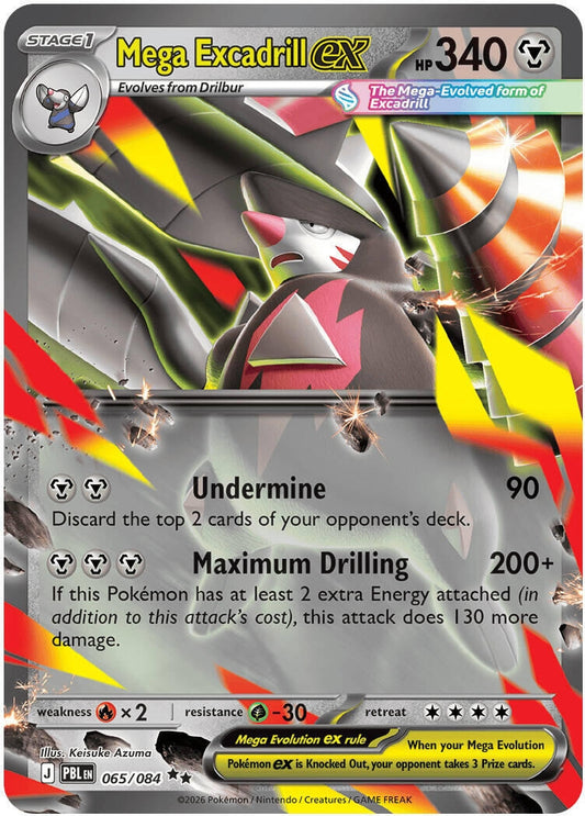 Image for Mega Excadrill ex (065/084) - Pokemon