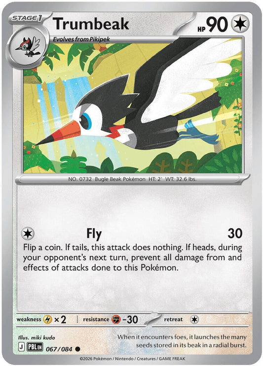 Image for Trumbeak (067/084) - Pokemon