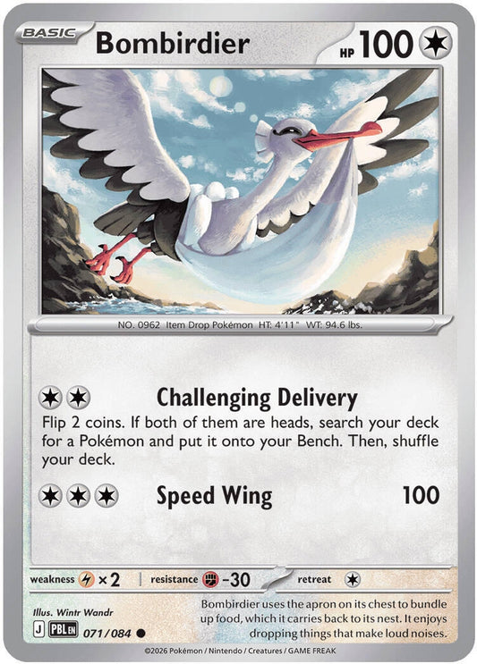 Image for Bombirdier (071/084) - Pokemon