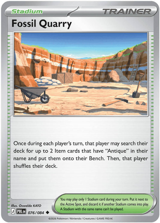 Image for Fossil Quarry (076/084) - Pokemon