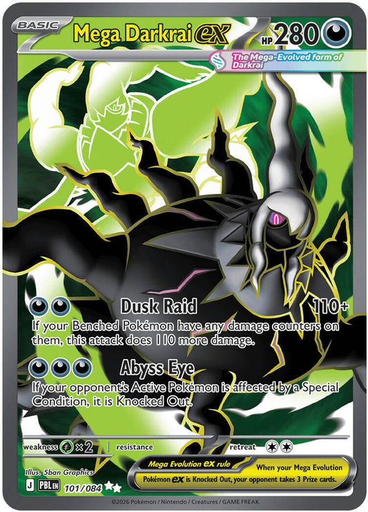 Image for Mega Darkrai ex (101/084) - Pokemon