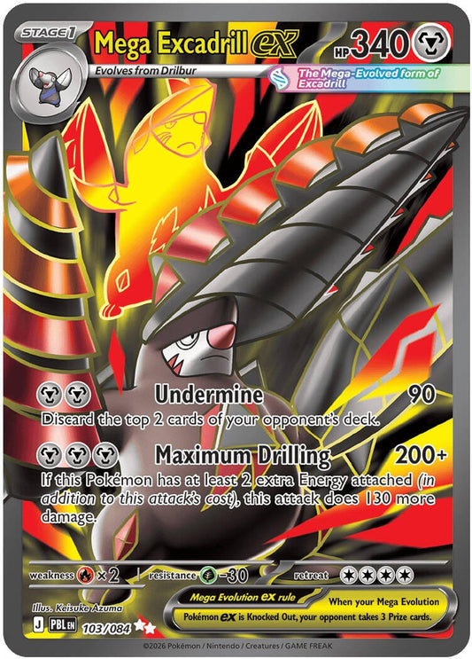 Image for Mega Excadrill ex (103/084) - Pokemon