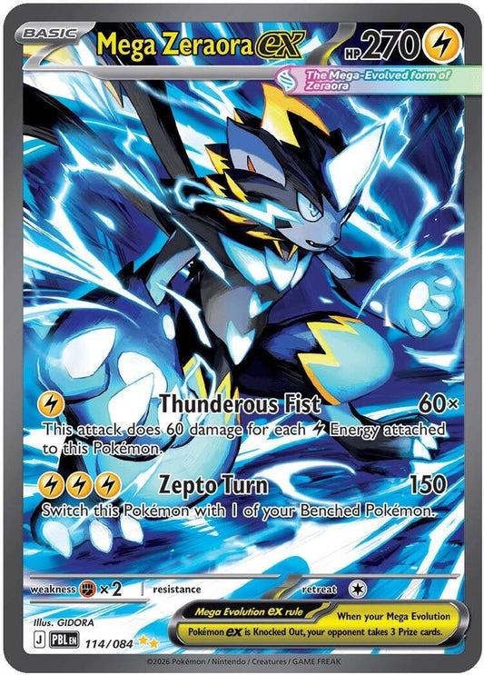 Image for Mega Zeraora ex (114/084) - Pokemon