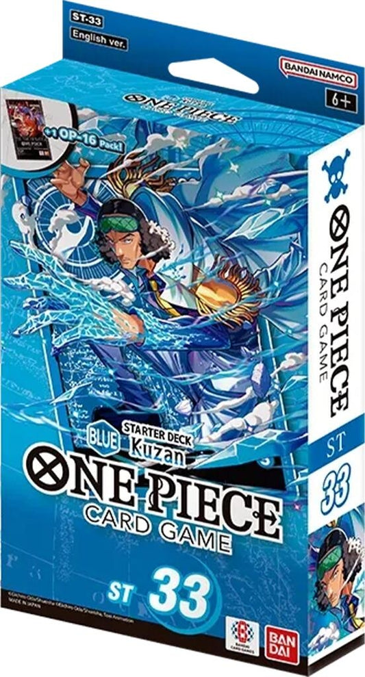 Image for Starter Deck 33: BLUE Kuzan - One Piece Card Game