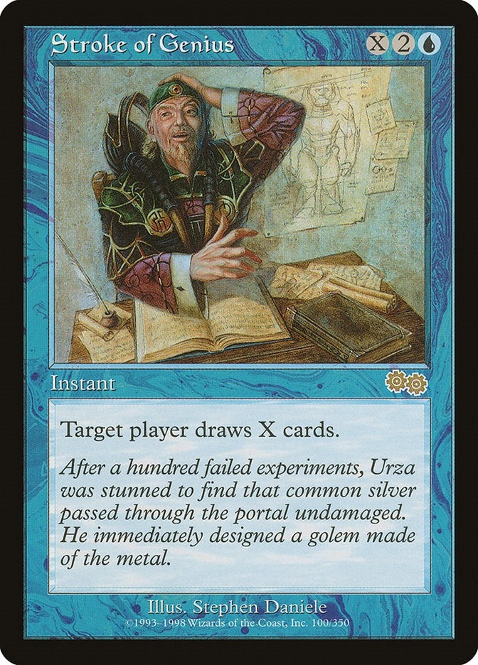 Image for Stroke of Genius (100) - Magic: The Gathering