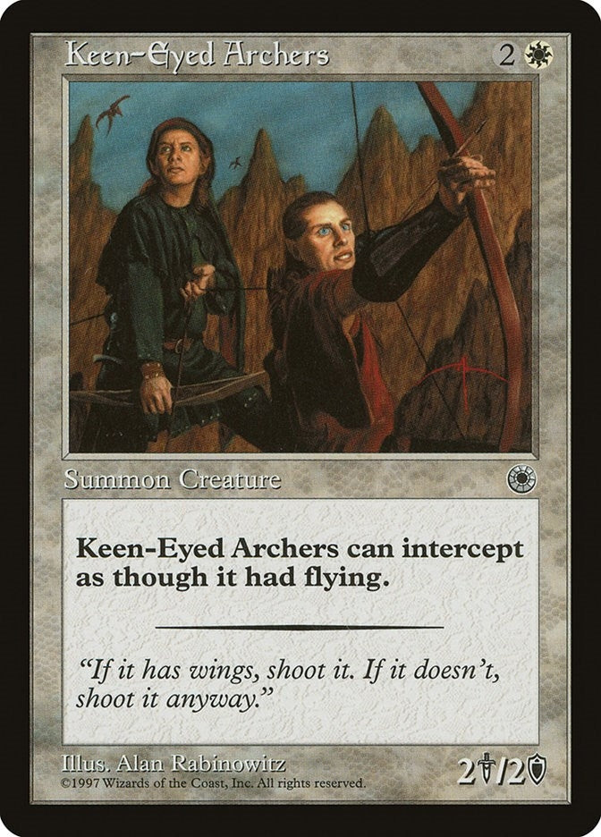 Image for Keen-Eyed Archers - Magic: The Gathering