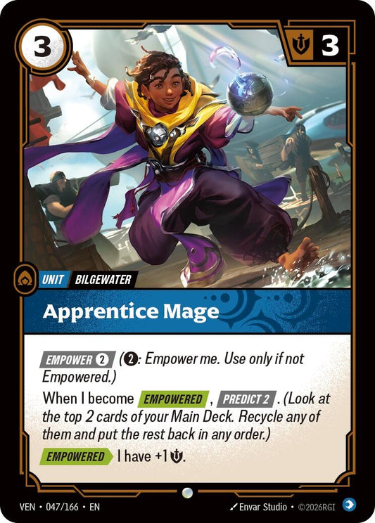 Image for Apprentice Mage (047/166) - Riftbound: League of Legends Trading Card Game