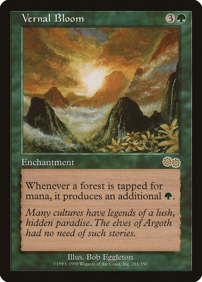 Image for Vernal Bloom (281) - Magic: The Gathering