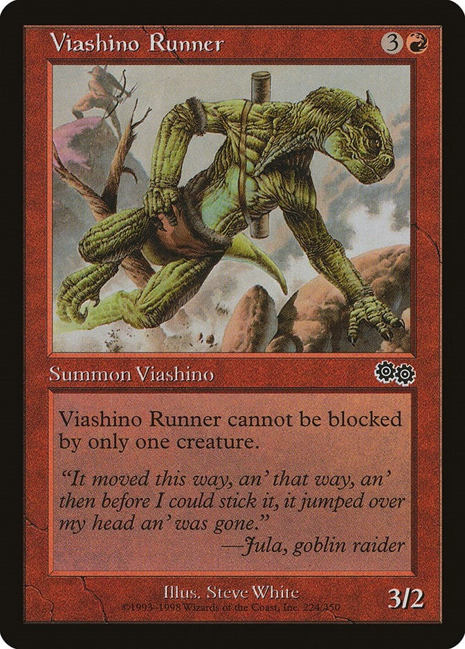 Image for Viashino Runner (224) - Magic: The Gathering