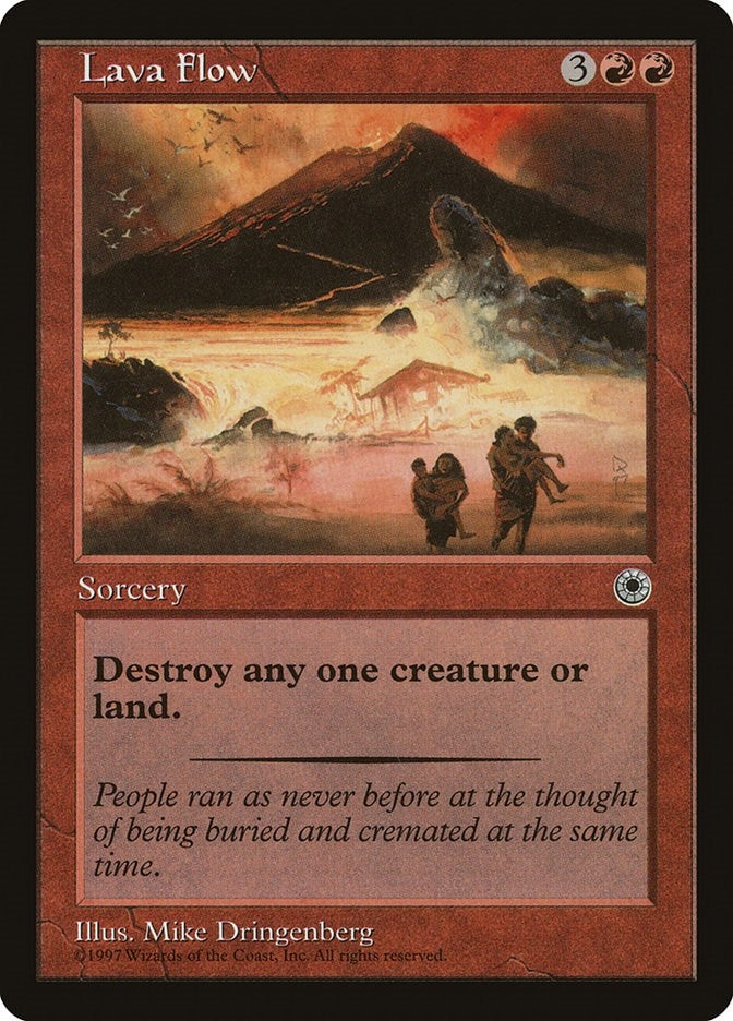 Image for Lava Flow - Magic: The Gathering