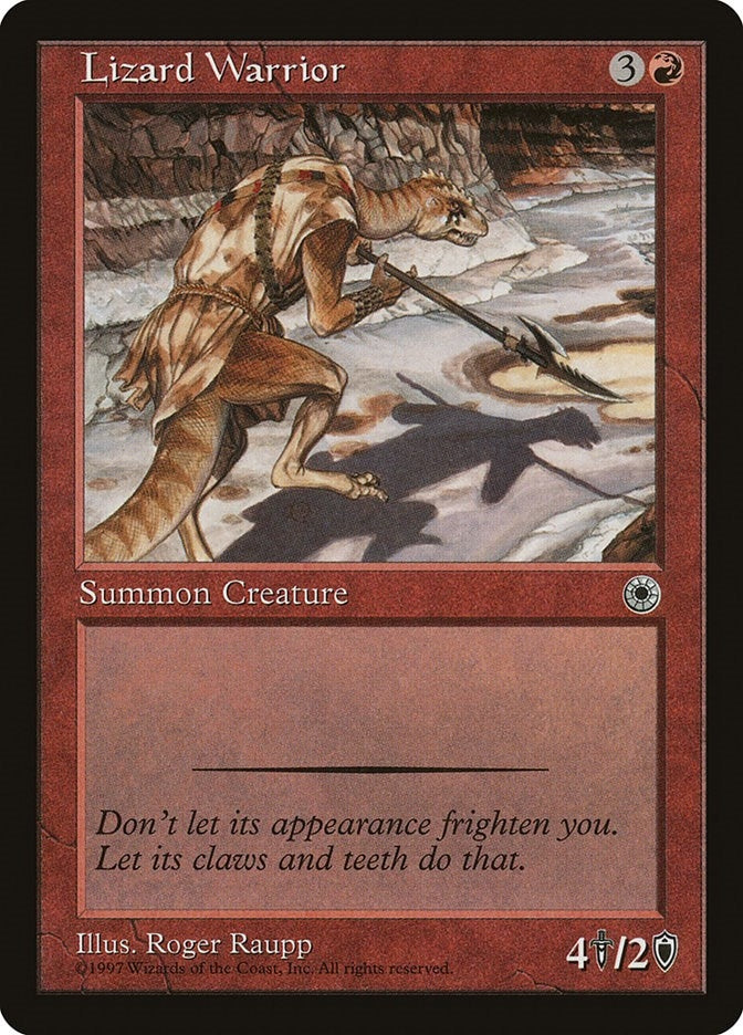 Image for Lizard Warrior - Magic: The Gathering