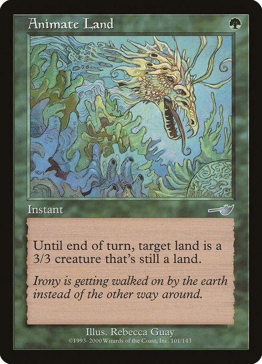 Image for Animate Land (101) - Magic: The Gathering