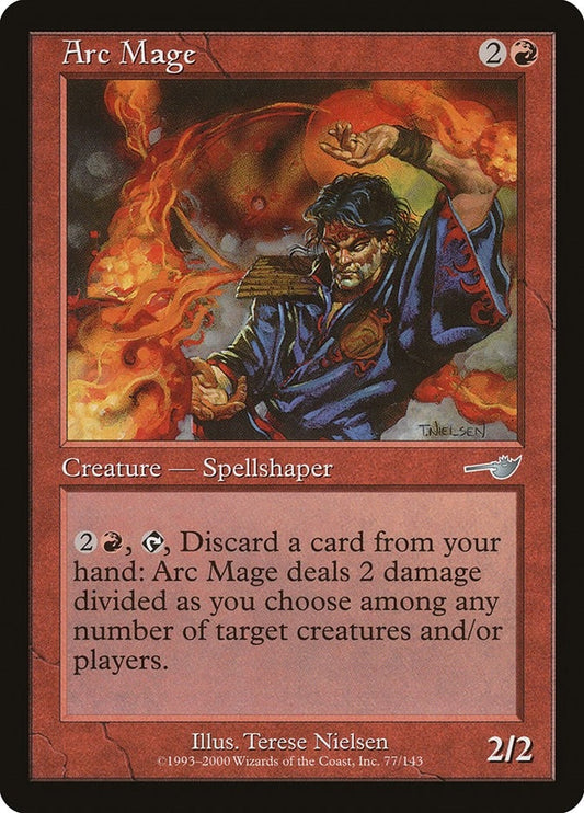Image for Arc Mage (77) - Magic: The Gathering