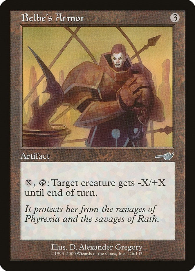 Image for Belbe's Armor (126) - Magic: The Gathering