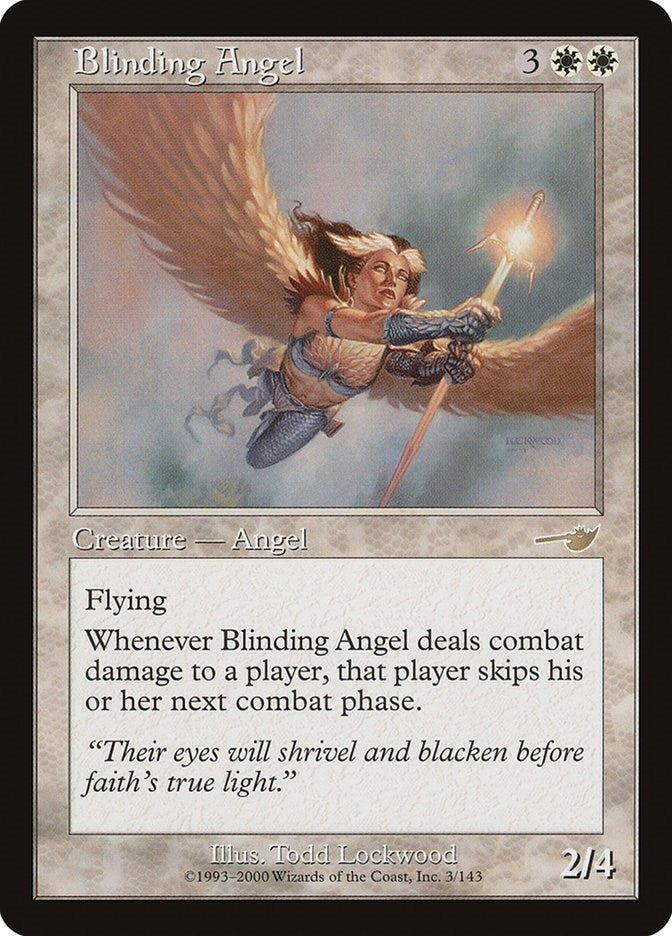 Image for Blinding Angel (3) - Magic: The Gathering