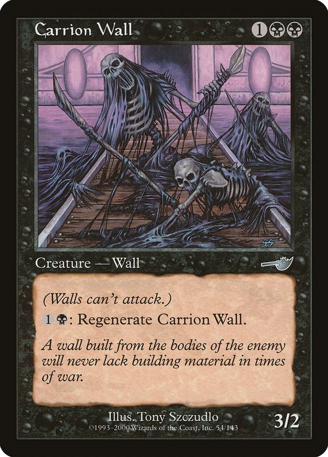 Image for Carrion Wall (54) - Magic: The Gathering
