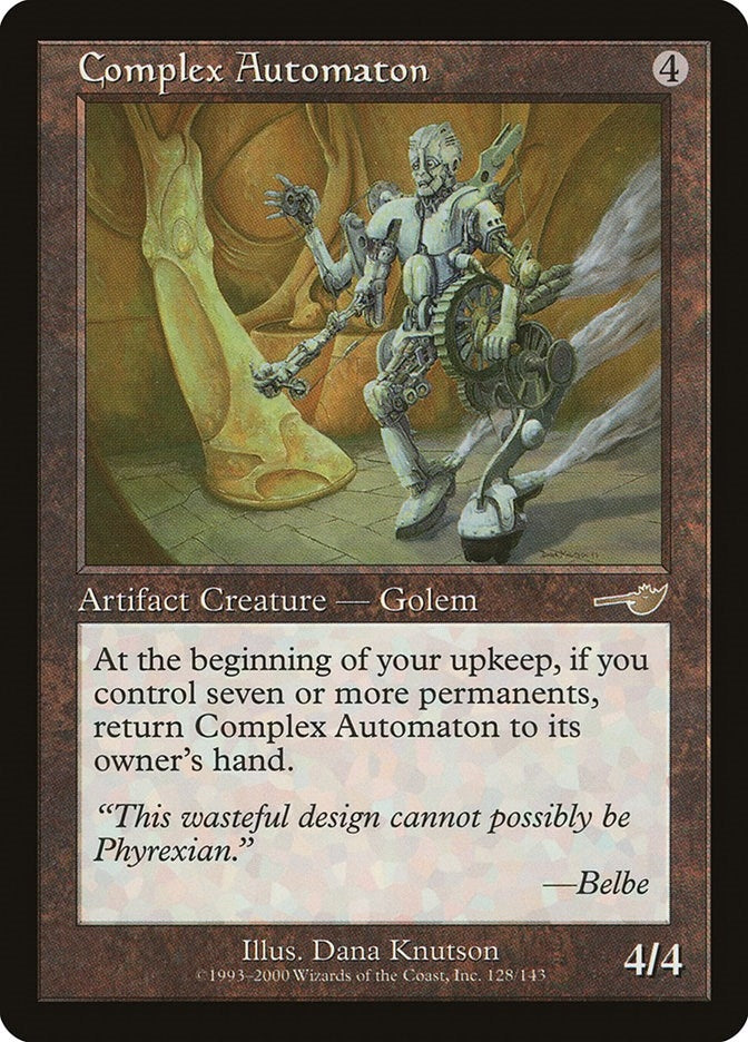 Image for Complex Automaton (128) - Magic: The Gathering