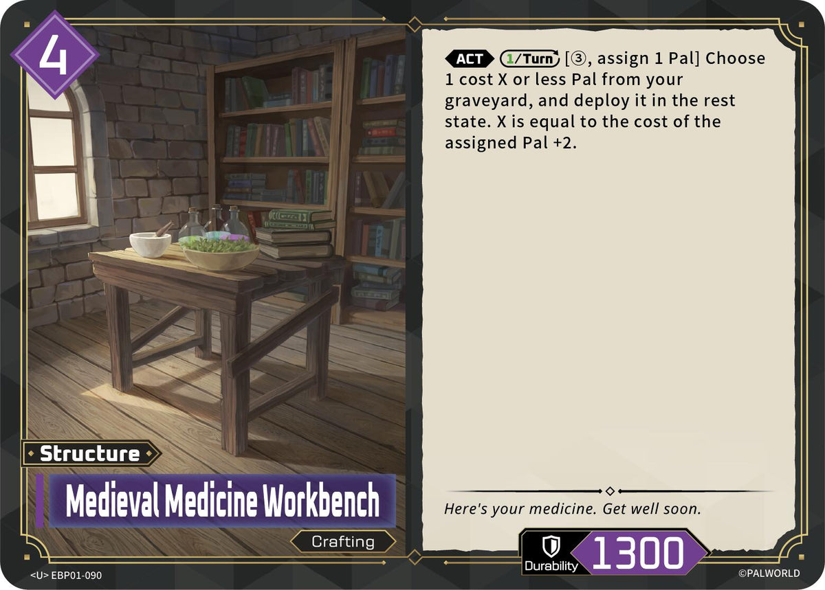 Medieval Medicine Workbench