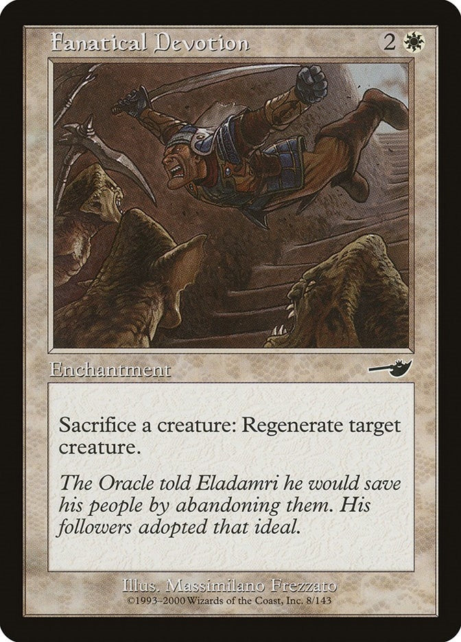 Image for Fanatical Devotion (8) - Magic: The Gathering