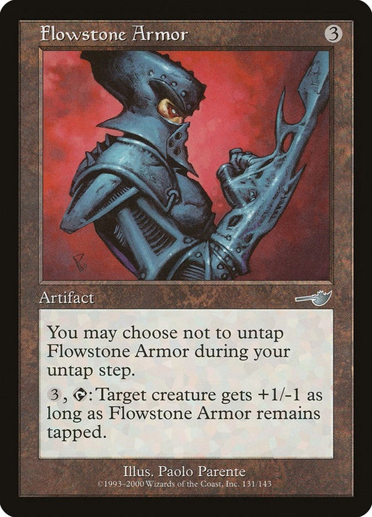 Image for Flowstone Armor (131) - Magic: The Gathering