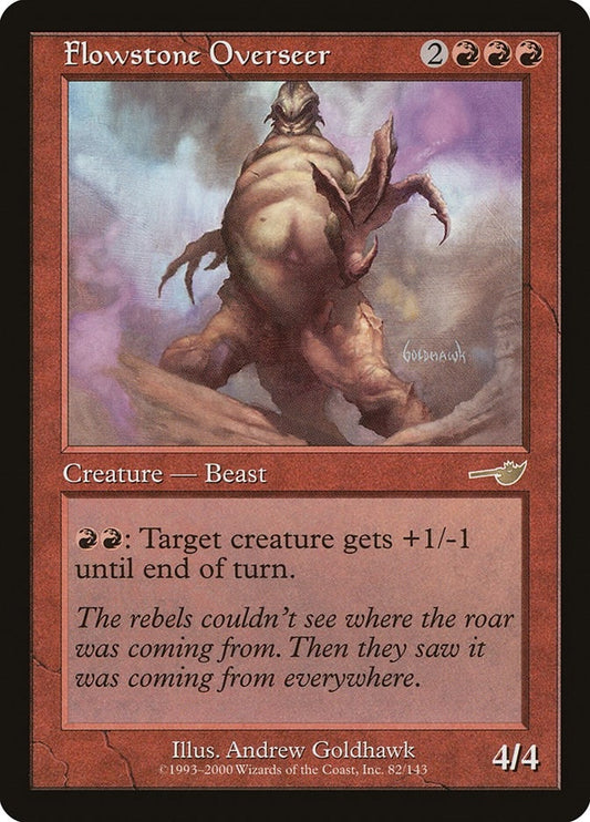 Image for Flowstone Overseer (82) - Magic: The Gathering
