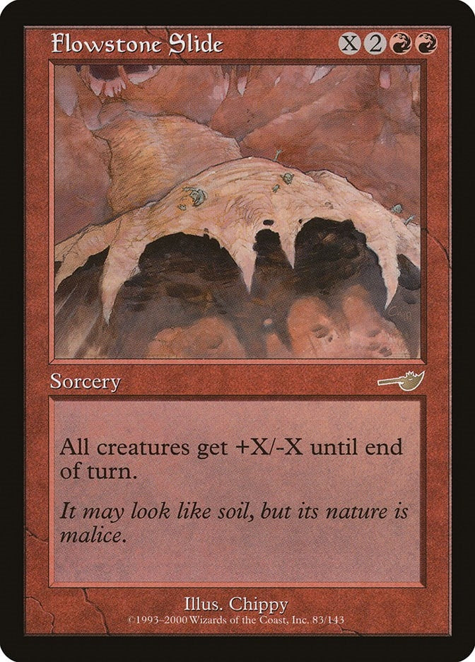 Image for Flowstone Slide (83) - Magic: The Gathering