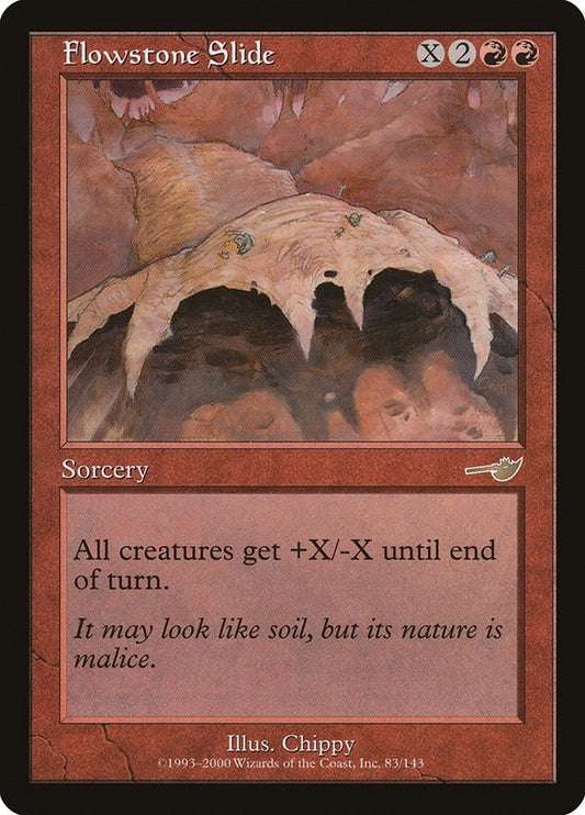 Image for Flowstone Slide (83) - Magic: The Gathering
