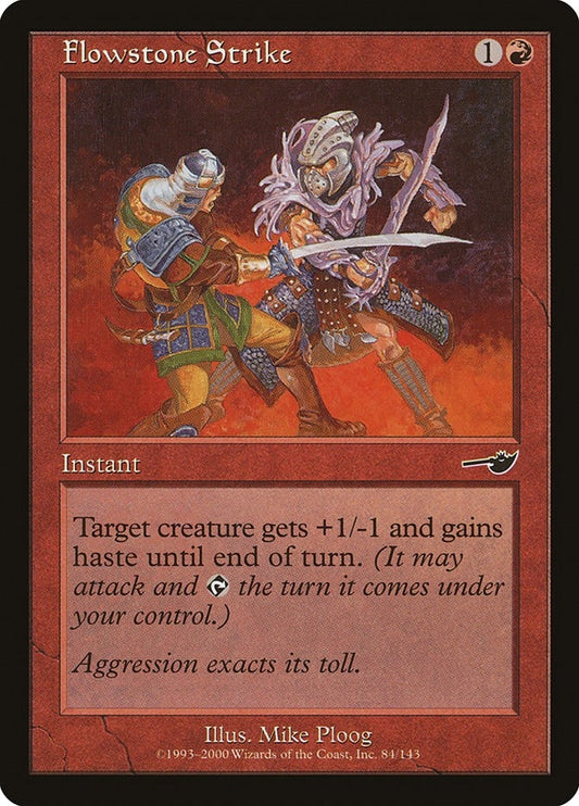 Image for Flowstone Strike (84) - Magic: The Gathering