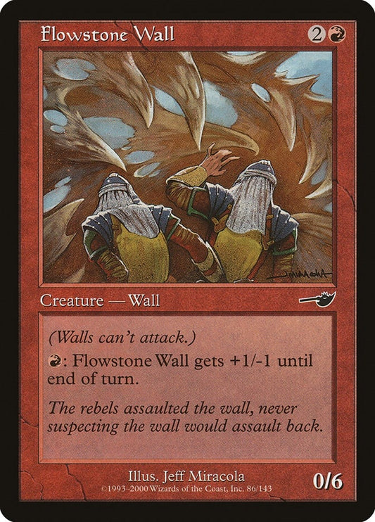 Image for Flowstone Wall (80) - Magic: The Gathering