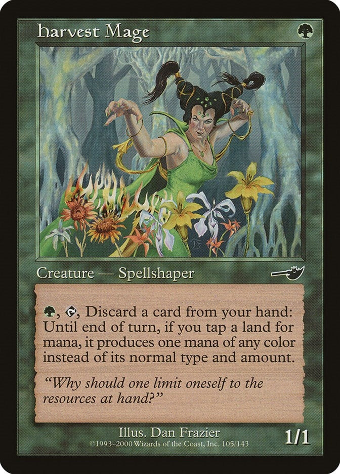 Image for Harvest Mage (105) - Magic: The Gathering