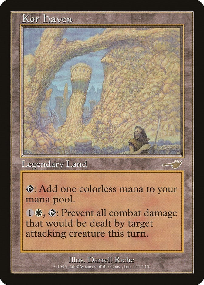 Image for Kor Haven (141) - Magic: The Gathering