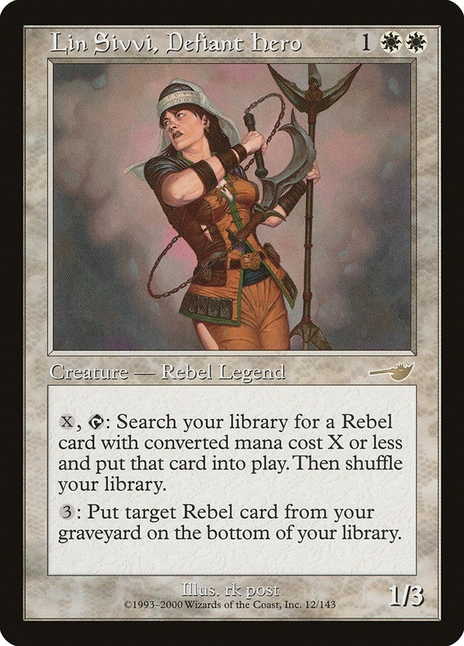 Image for Lin Sivvi, Defiant Hero (12) - Magic: The Gathering