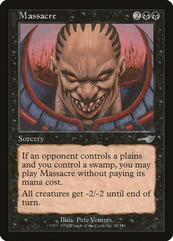 Image for Massacre (58) - Magic: The Gathering