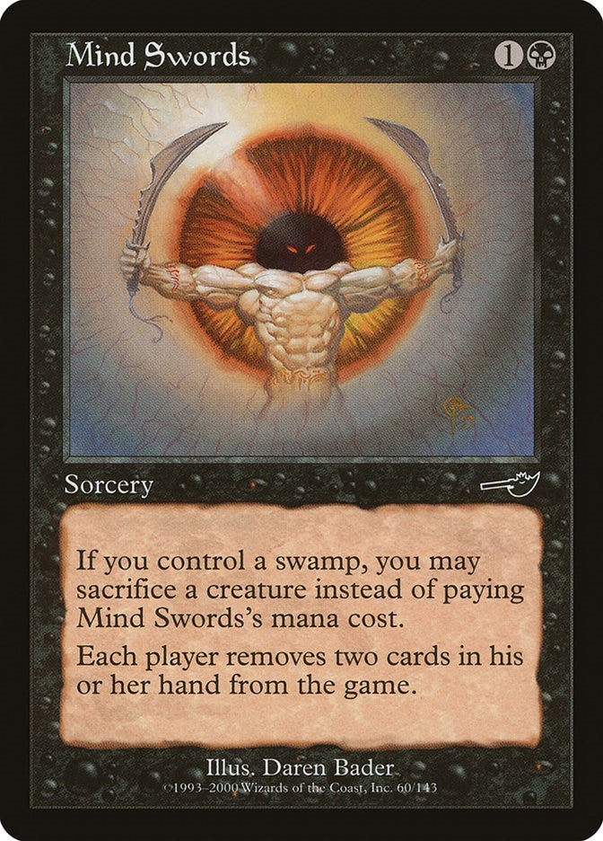 Image for Mind Swords (60) - Magic: The Gathering