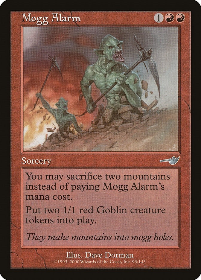 Image for Mogg Alarm (93) - Magic: The Gathering