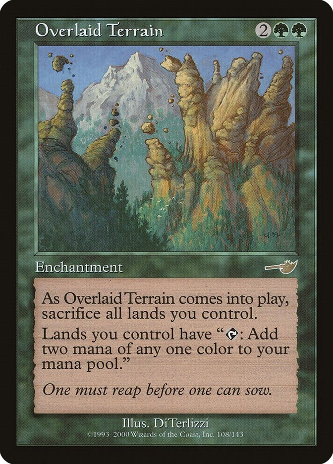 Image for Overlaid Terrain (108) - Magic: The Gathering