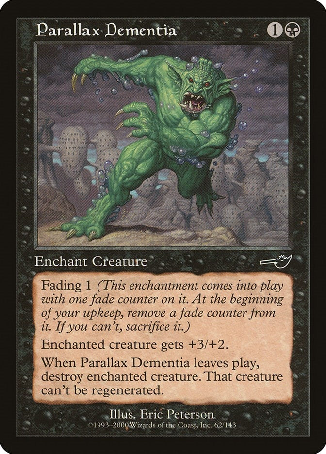 Image for Parallax Dementia (62) - Magic: The Gathering