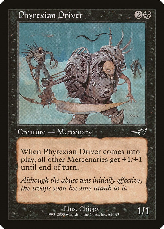 Image for Phyrexian Driver (64) - Magic: The Gathering